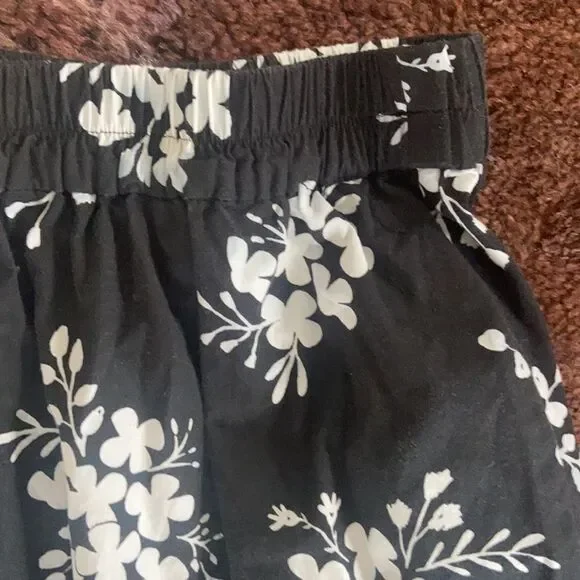 Kate Spade New York Women's Black and White Floral Maxi Skirt with pockets XXS - Picture 3 of 6